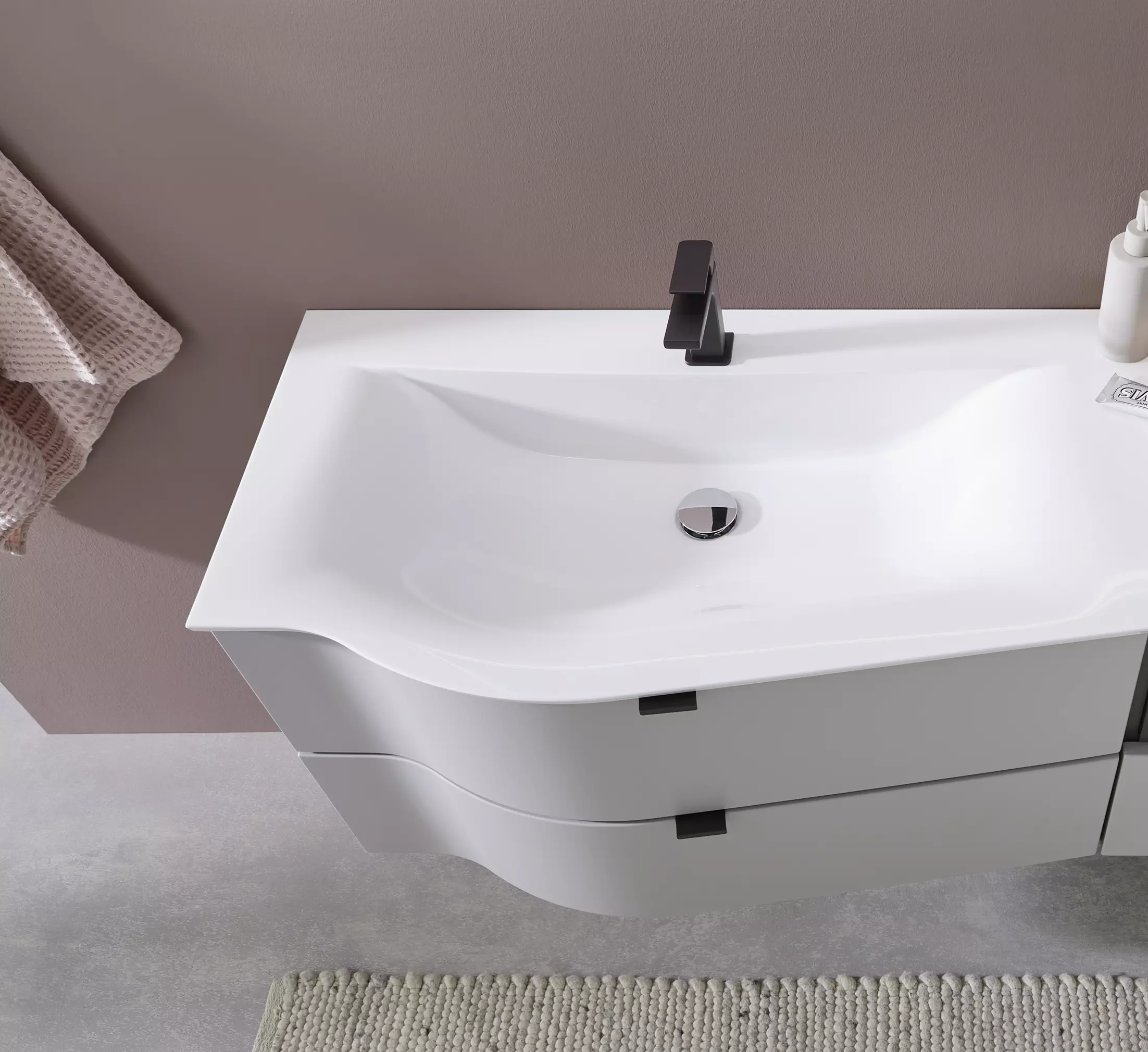 Laguna Waschtischunterschrank 2 Schubladen „Laola“ 900 × 480 × 500 mm, ,, Laguna Waschtischunterschrank 2 Schubladen „Laola“ 900 × 480 × 500 mm, ,,