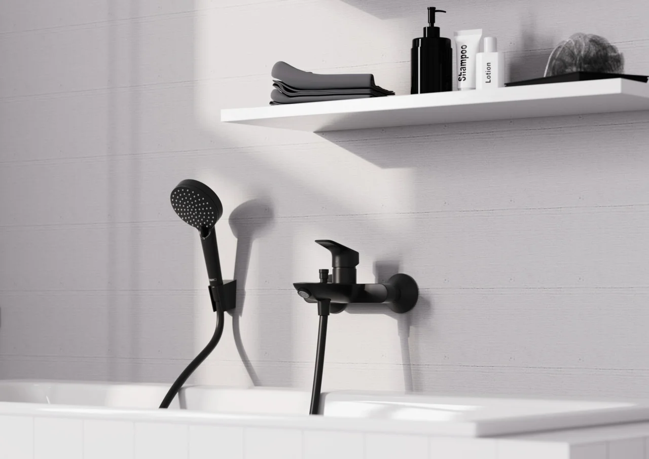 Hansgrohe Isiflex Brauseschlauch 1,25 m, mattschwarz
