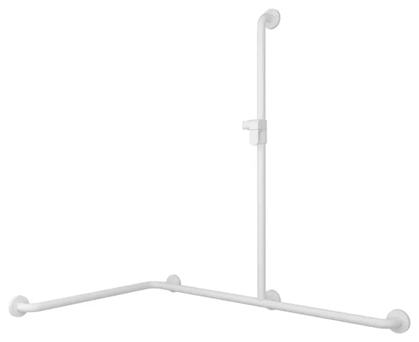 Villeroy & Boch Wandhandlauf T-Form mit Brausehalter „ViCare Funktion“ in weiß Villeroy & Boch Wandhandlauf T-Form mit Brausehalter „ViCare Funktion“ in weiß