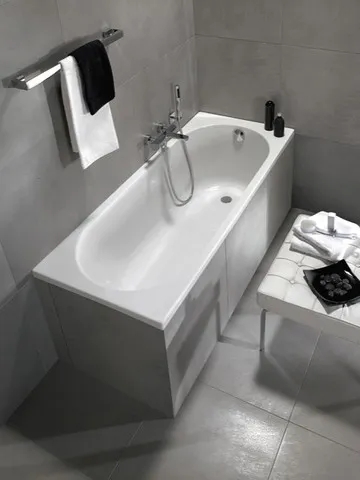 Villeroy & Boch Badewanne „O.novo“ rechteck 170 × 75 cm, Fußablauf in Weiß Alpin Villeroy & Boch Badewanne „O.novo“ rechteck 170 × 75 cm, Fußablauf in Weiß Alpin