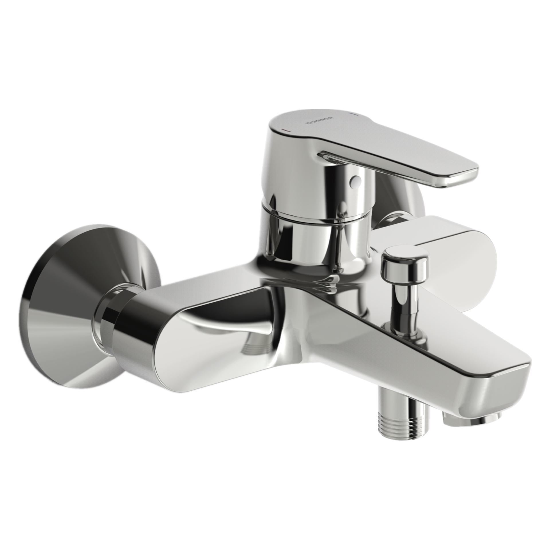 Einhand-Wannenarmatur „Polo“ Ausladung 157 mm in Chrom Einhand-Wannenarmatur „Polo“ Ausladung 157 mm in Chrom