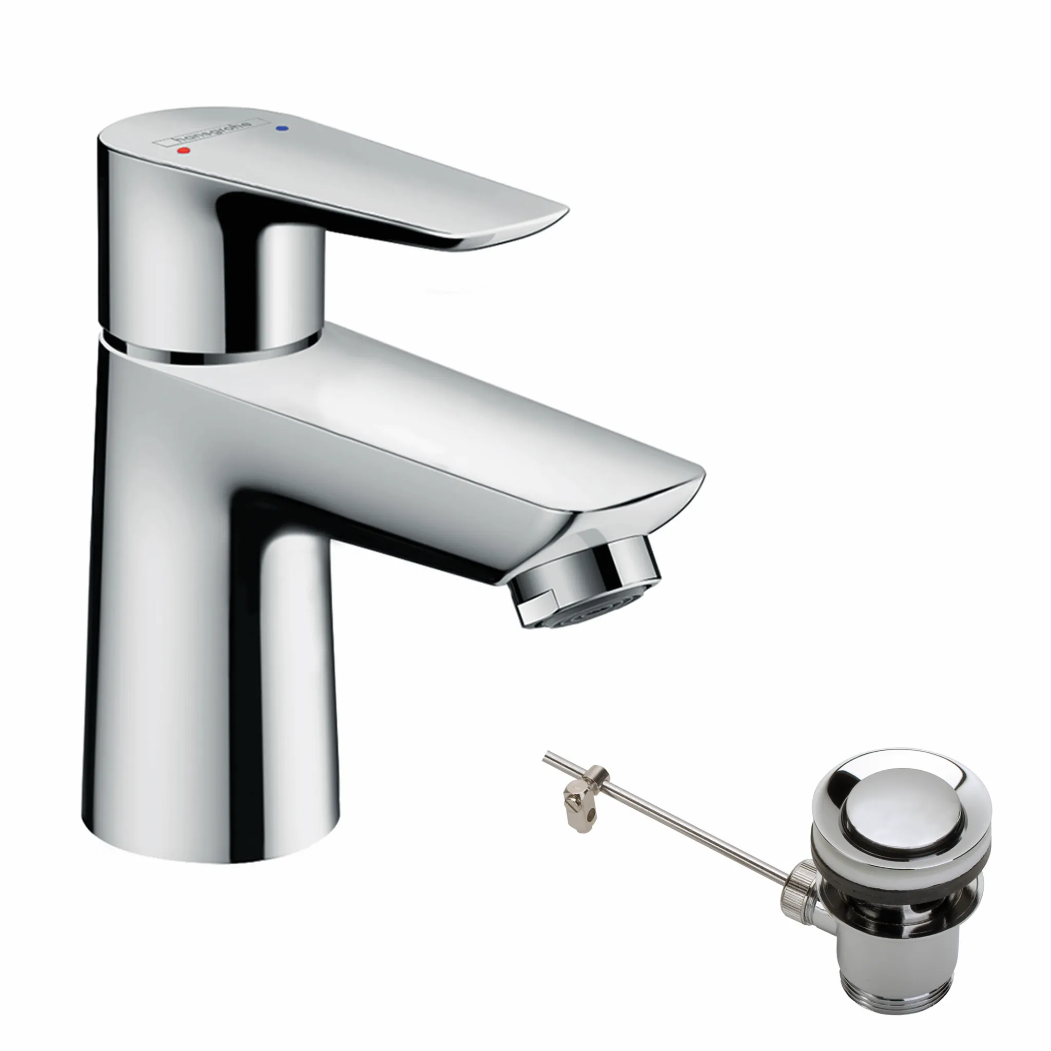 Hansgrohe Talis E Einhebel-Waschtischmischer 80 Niederdruck Chrom Hansgrohe Talis E Einhebel-Waschtischmischer 80 Niederdruck Chrom