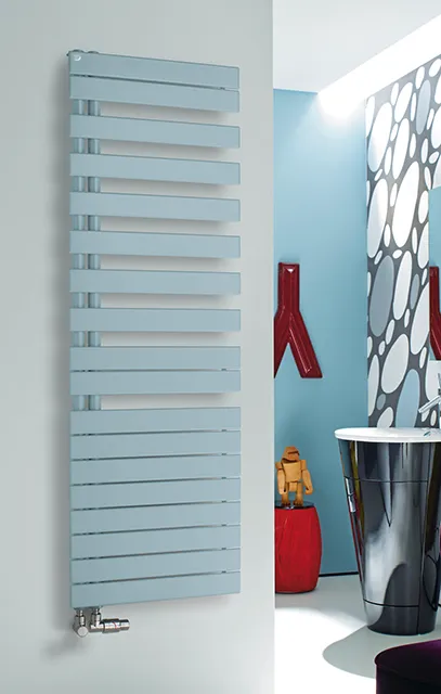 Zehnder Design-Heizkörper „Roda Spa Asym“ für Warmwasser-Zentralheizung mit 50 mm-Seitenanschluss 55 × 167,6 cm in Concrete Grey Zehnder Design-Heizkörper „Roda Spa Asym“ für Warmwasser-Zentralheizung mit 50 mm-Seitenanschluss 55 × 167,6 cm in Concrete Grey