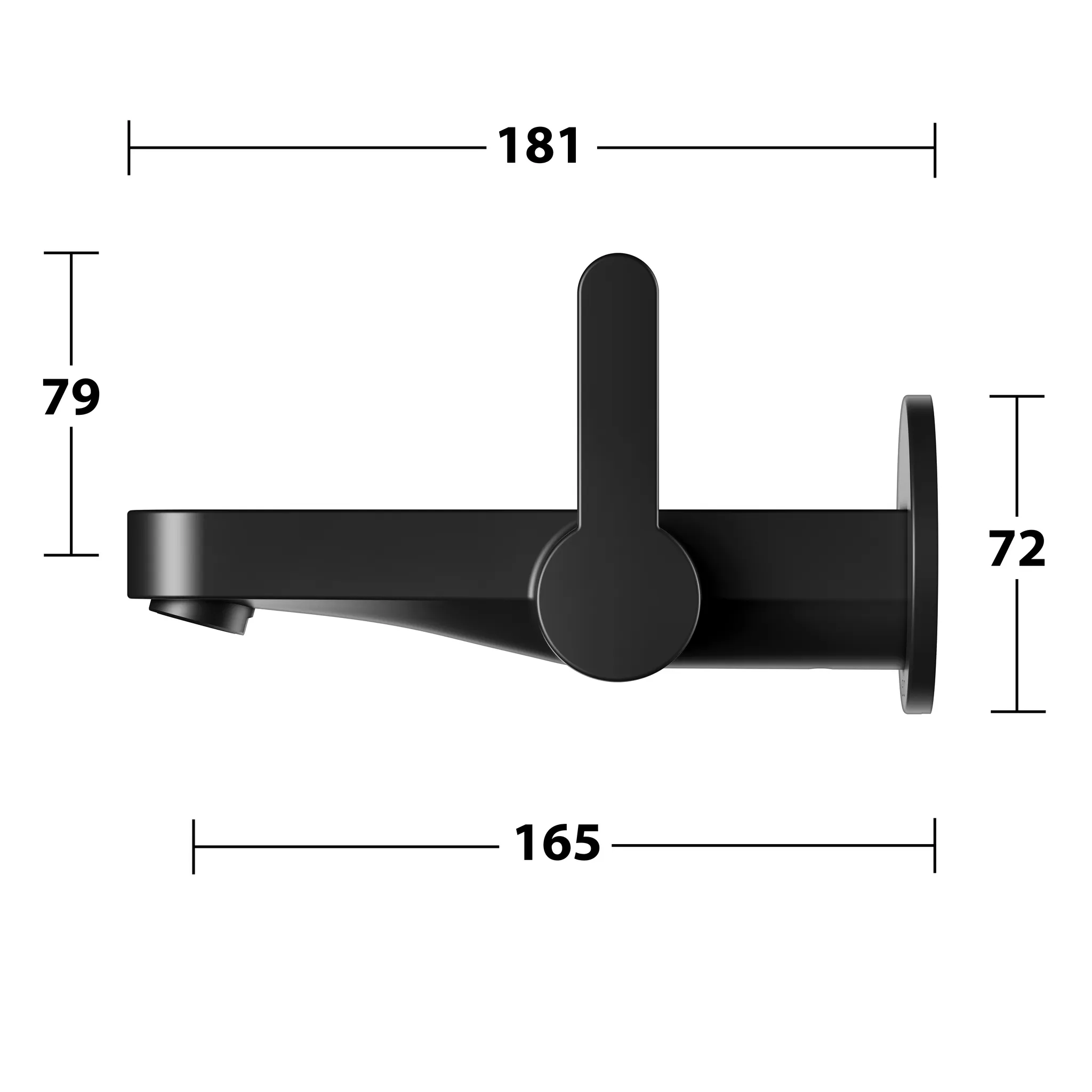 KEUCO IXMO Einhebel-Waschtischmischer Unterputz 1 Loch IXMO Flat schwarz matt KEUCO IXMO Einhebel-Waschtischmischer Unterputz 1 Loch IXMO Flat schwarz matt