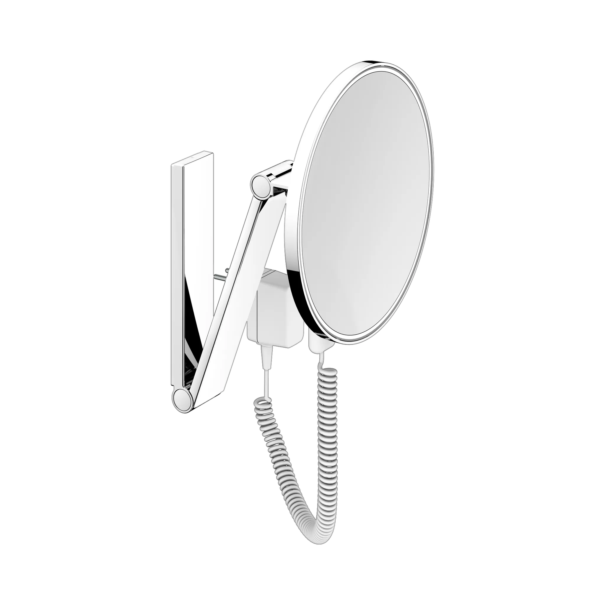 KEUCO Kosmetikspiegel mit Kabelschalter „iLook_move“ Rund, mit Beleuchtung ⌀ 212 mm KEUCO Kosmetikspiegel mit Kabelschalter „iLook_move“ Rund, mit Beleuchtung ⌀ 212 mm