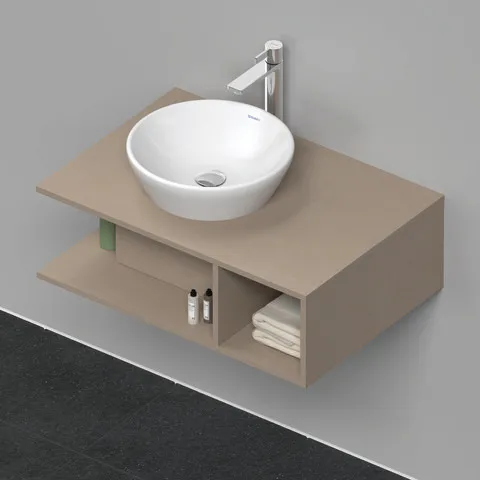Duravit Waschtischunterschrank wandhängend „D-Neo“ 80 × 26 × 55 cm Leinen Duravit Waschtischunterschrank wandhängend „D-Neo“ 80 × 26 × 55 cm Leinen