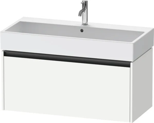 Duravit Waschtischunterschrank wandhängend „Ketho.2“ 98,4 × 44 × 46 cm in Weiß Matt Duravit Waschtischunterschrank wandhängend „Ketho.2“ 98,4 × 44 × 46 cm in Weiß Matt