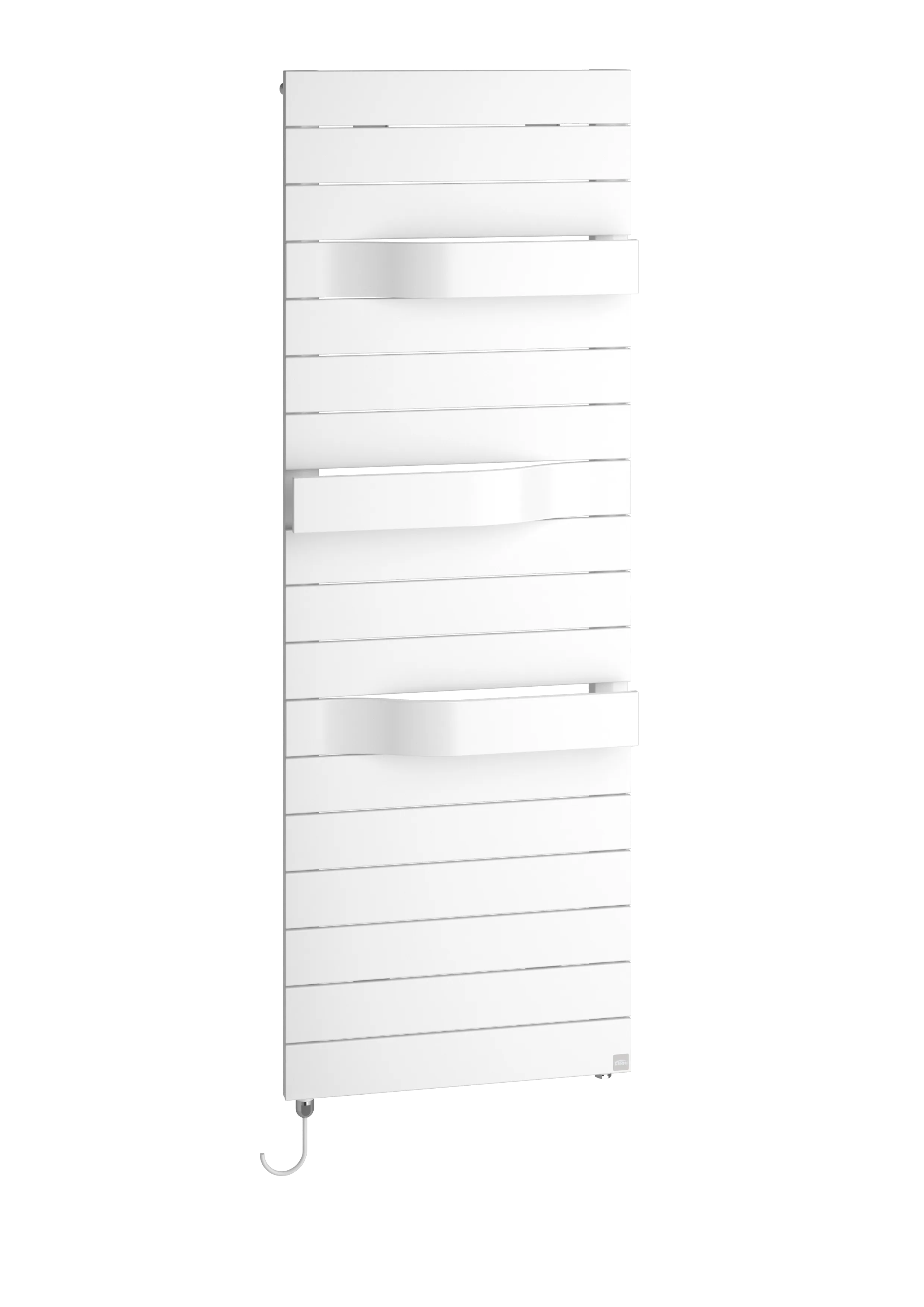 Kermi Design-Elektroheizkörper „Tabeo®-E“ 50 × 119,7 cm in Graphit Metallic