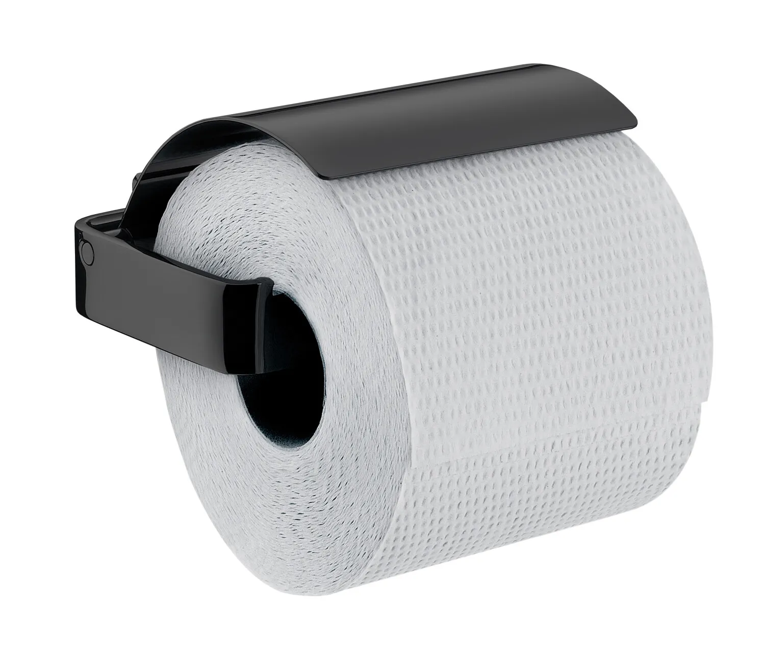 loft Papierhalter mit Deckel schwarz