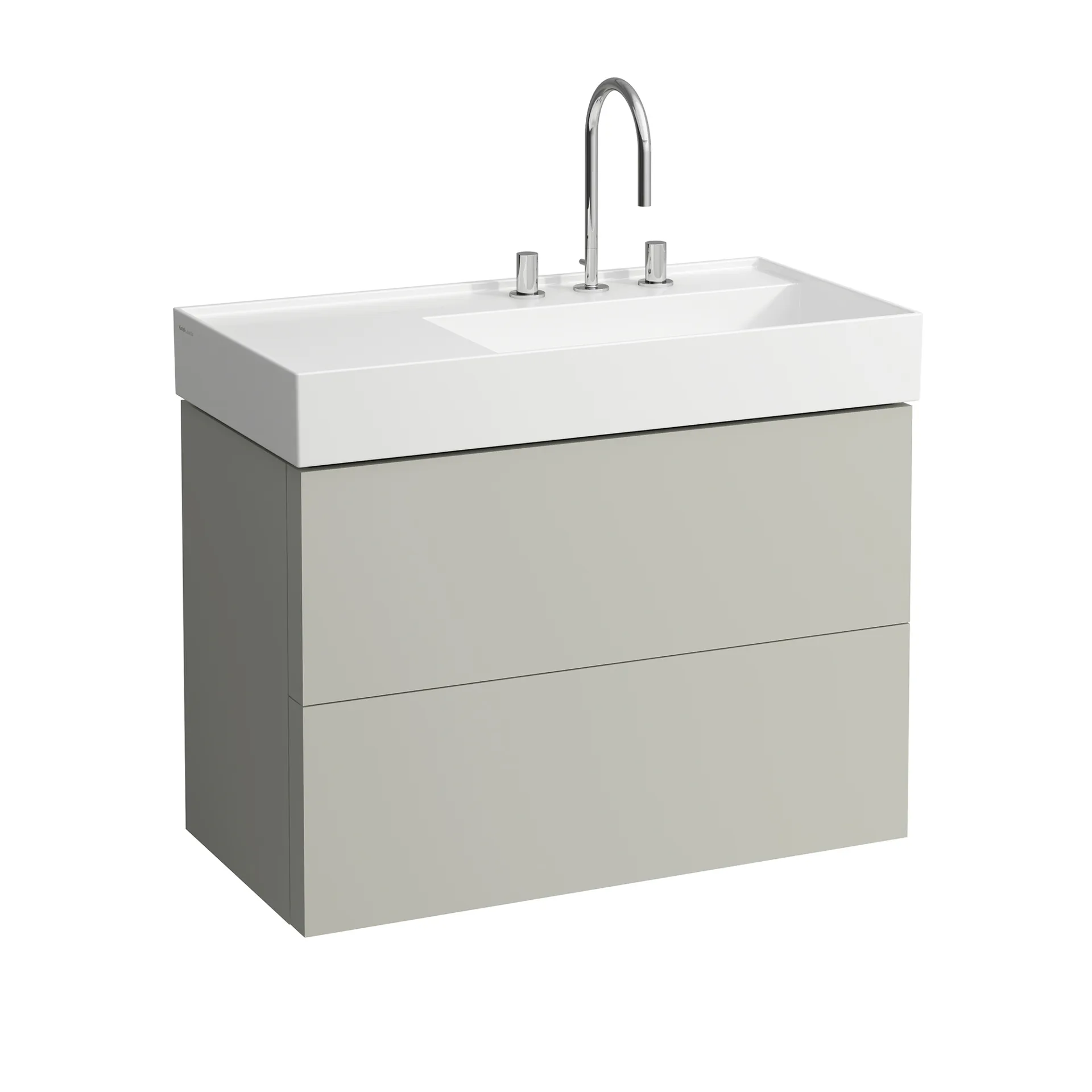 Laufen Waschtischunterbau „Kartell“ 450 × 600 × 880 mm Kieselgrau Laufen Waschtischunterbau „Kartell“ 450 × 600 × 880 mm Kieselgrau