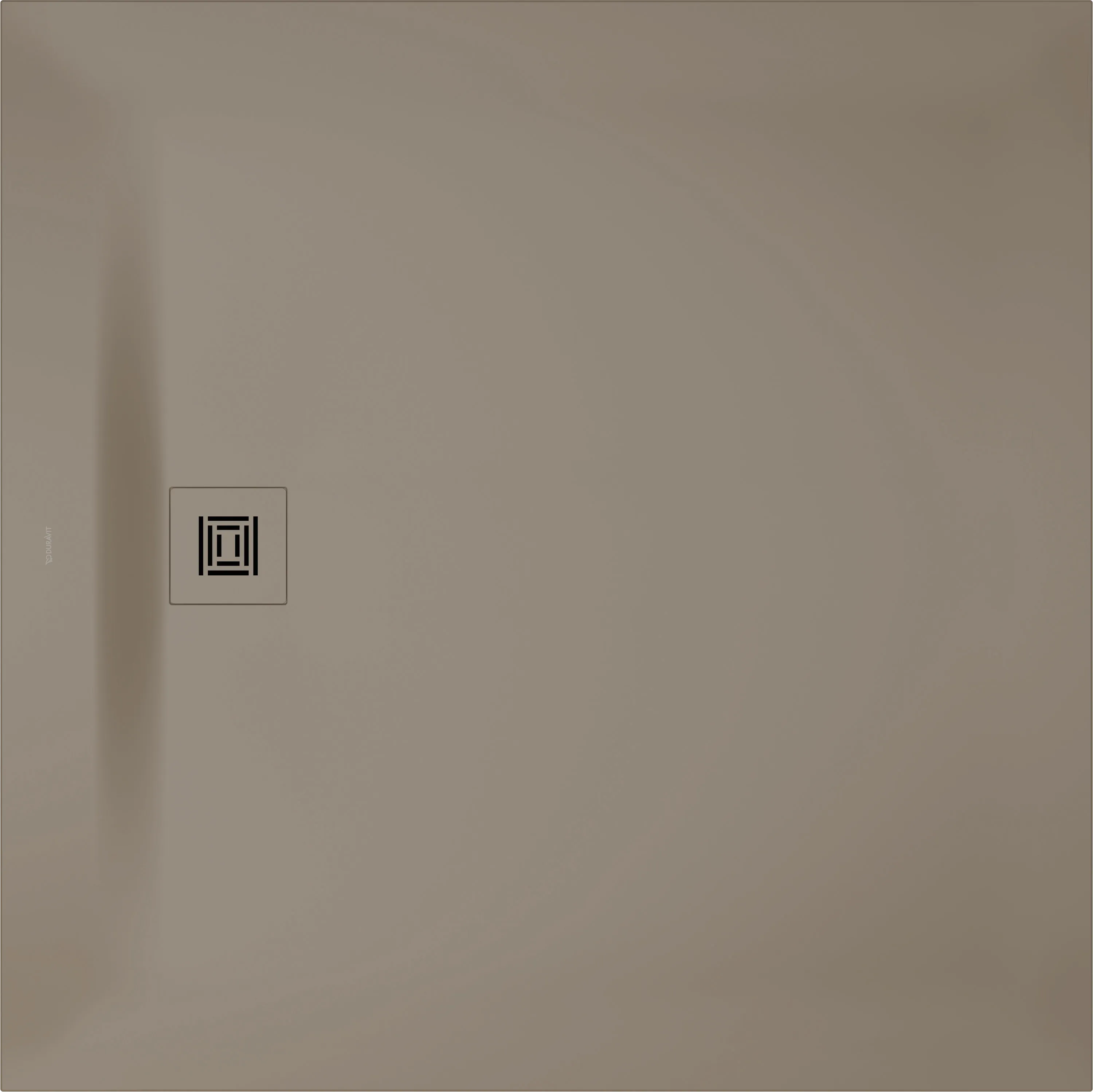 Duravit quadrat Duschwanne „Sustano“ 120 × 120 cm in Greige Matt Duravit quadrat Duschwanne „Sustano“ 120 × 120 cm in Greige Matt