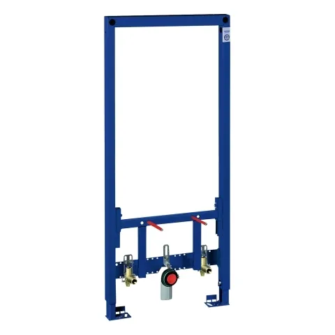 Bidet-Element Rapid SL 38553_1, 1,13 m Bauhöhe, für Vorwand- oder Ständerwandmontage, senkrechte Drucktraversen für Keramiken mit kleiner Auflagefläche < 205 mm, 2 schallgedämmte Armaturenanschlüsse DN 15, HT-Ablaufbogen DN 50 Bidet-Element Rapid SL 38553_1, 1,13 m Bauhöhe, für Vorwand- oder Ständerwandmontage, senkrechte Drucktraversen für Keramiken mit kleiner Auflagefläche < 205 mm, 2 schallgedämmte Armaturenanschlüsse DN 15, HT-Ablaufbogen DN 50