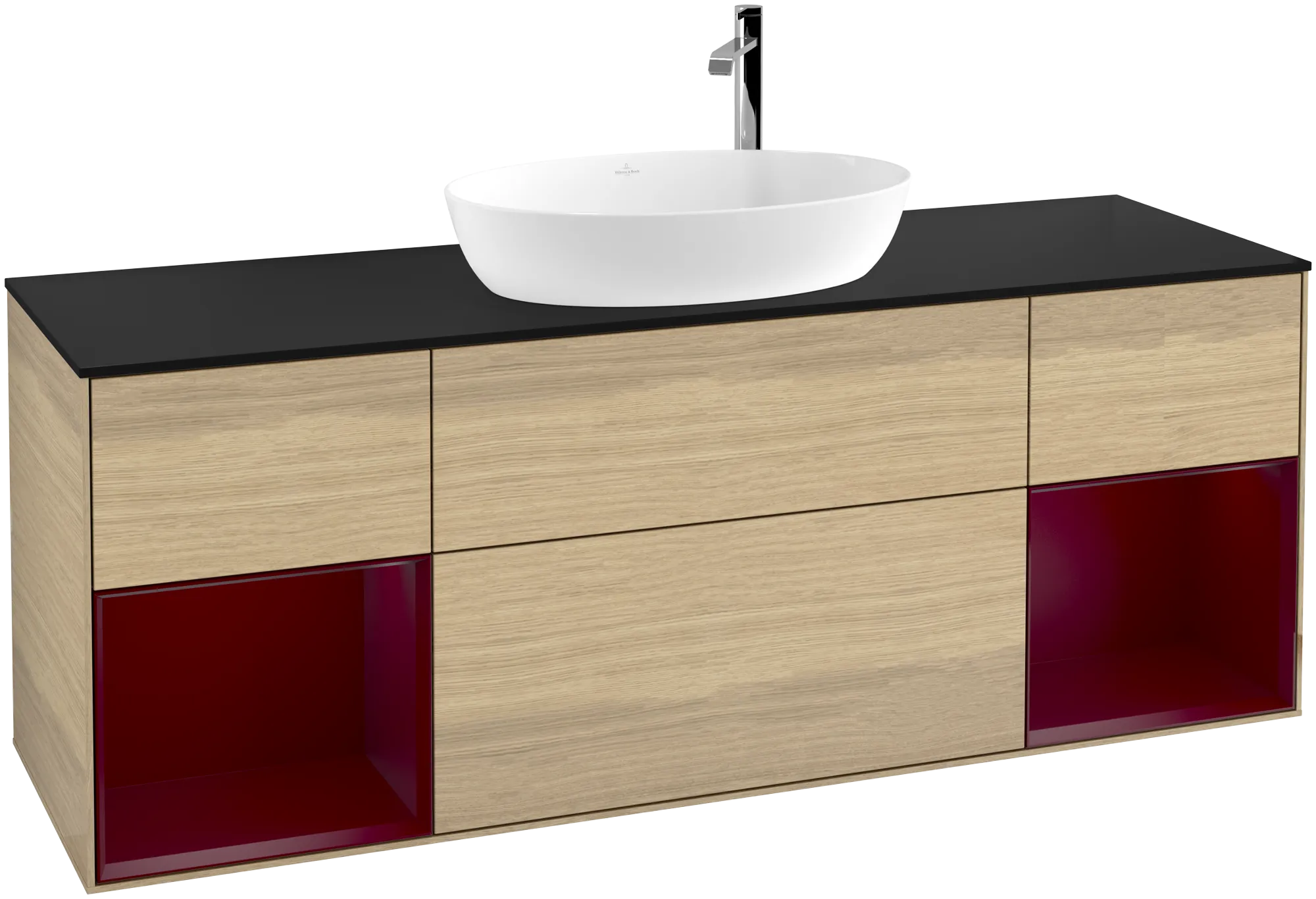 Villeroy & Boch Finion Waschbeckenunterschrank F98 1600x603x501mm mit Beleuchtung