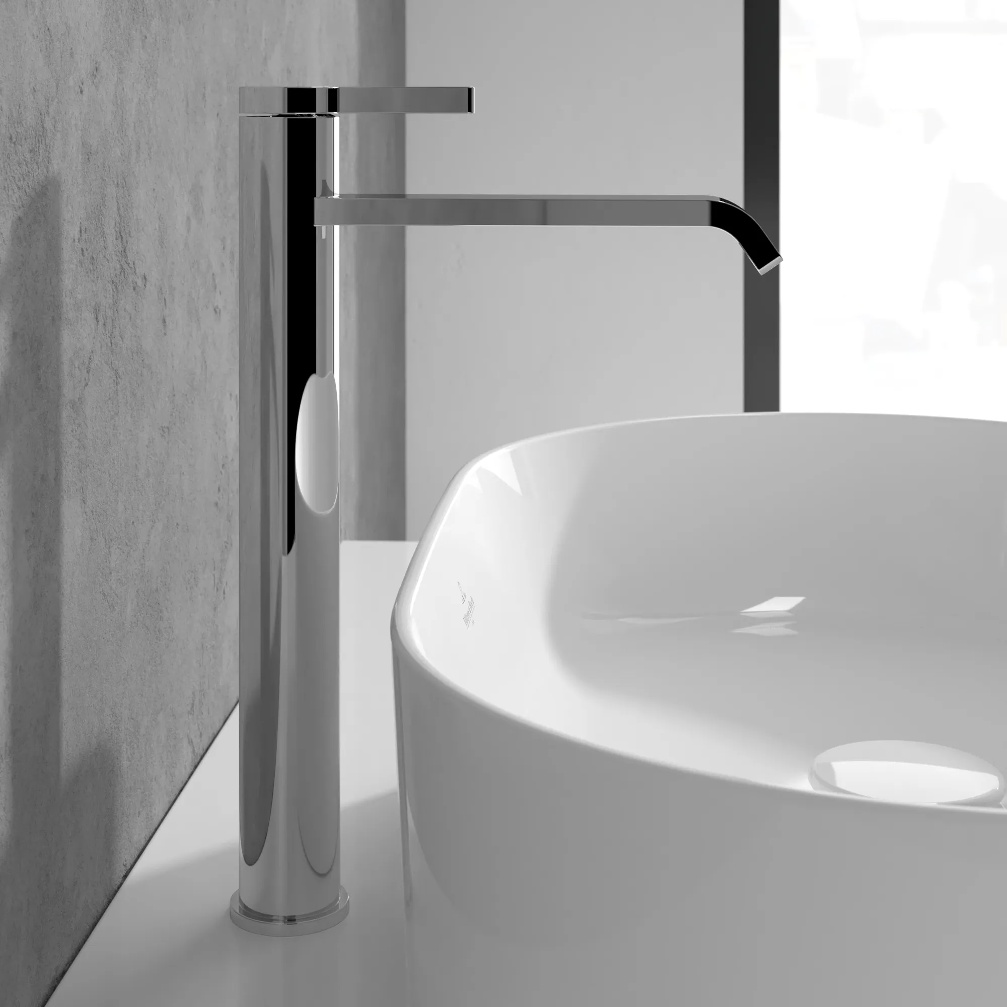 Einhand-Waschtischarmatur „Dawn“ 20,3 cm Ausladung 180 mm in Chrom Einhand-Waschtischarmatur „Dawn“ 20,3 cm Ausladung 180 mm in Chrom