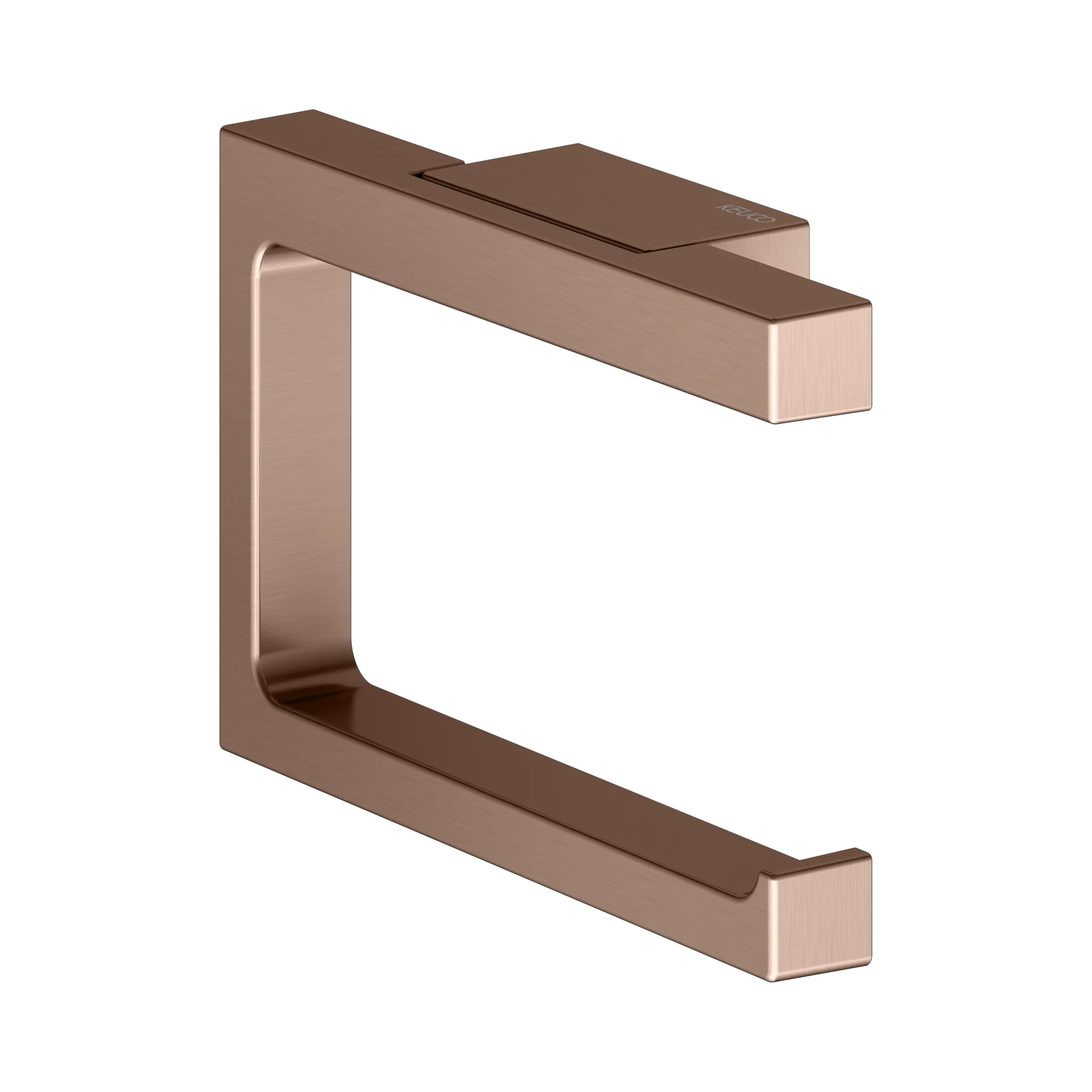 KEUCO EDITION 11 Toilettenpapierhalter offene Form Rotgold gebürstet KEUCO EDITION 11 Toilettenpapierhalter offene Form Rotgold gebürstet