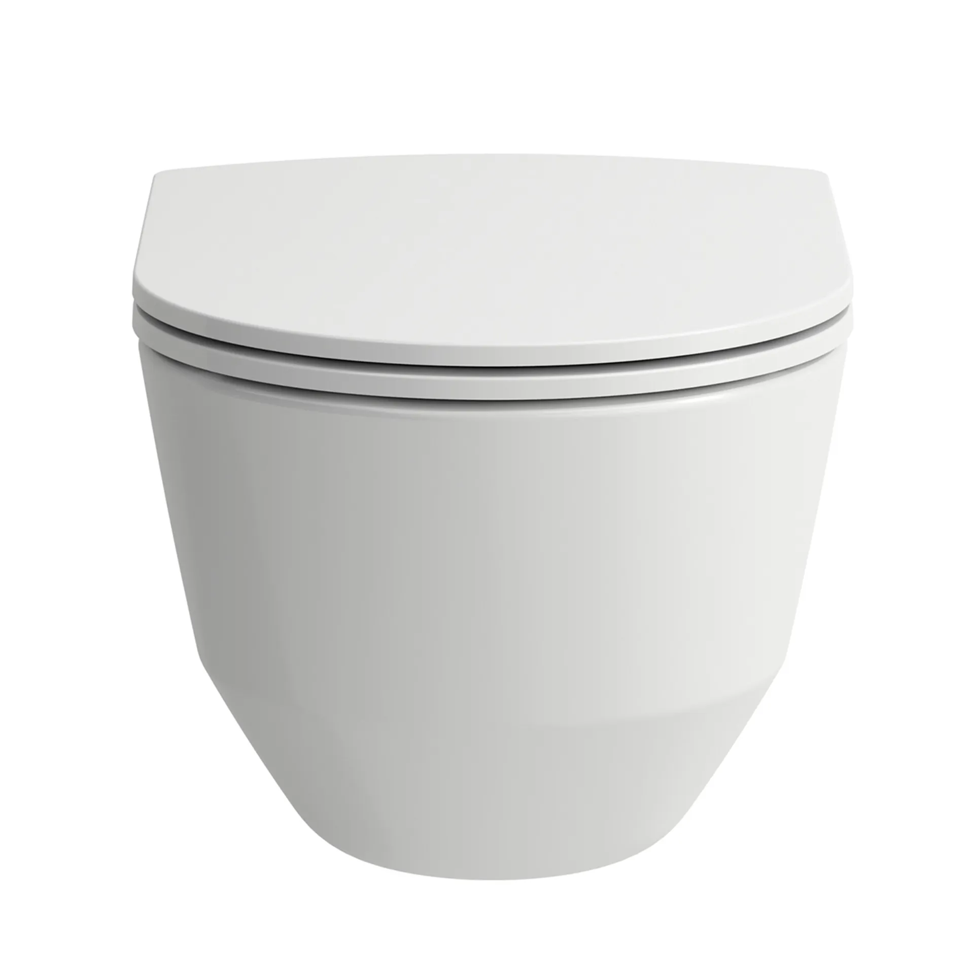 Tiefspül-WC wandhängend+Sitz PRO Pack 530x360x350 spülrandlos weiß