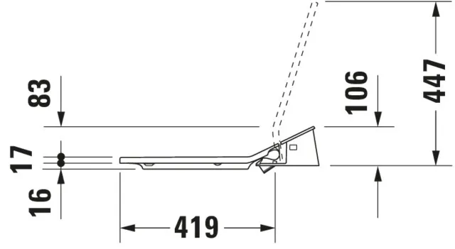 Duravit WC-Sitz mit Unterdusche (elektrisch) „SensoWash® Slim“