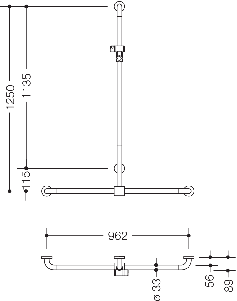 HEWI Haltegriff „Serie 801“