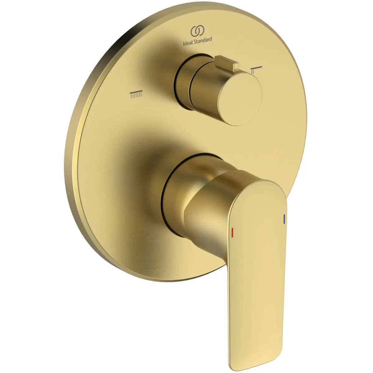 Ideal Standard Badearmatur Connect Air Unterputz Rosette Ø163 mm Brushed Gold Ideal Standard Badearmatur Connect Air Unterputz Rosette Ø163 mm Brushed Gold