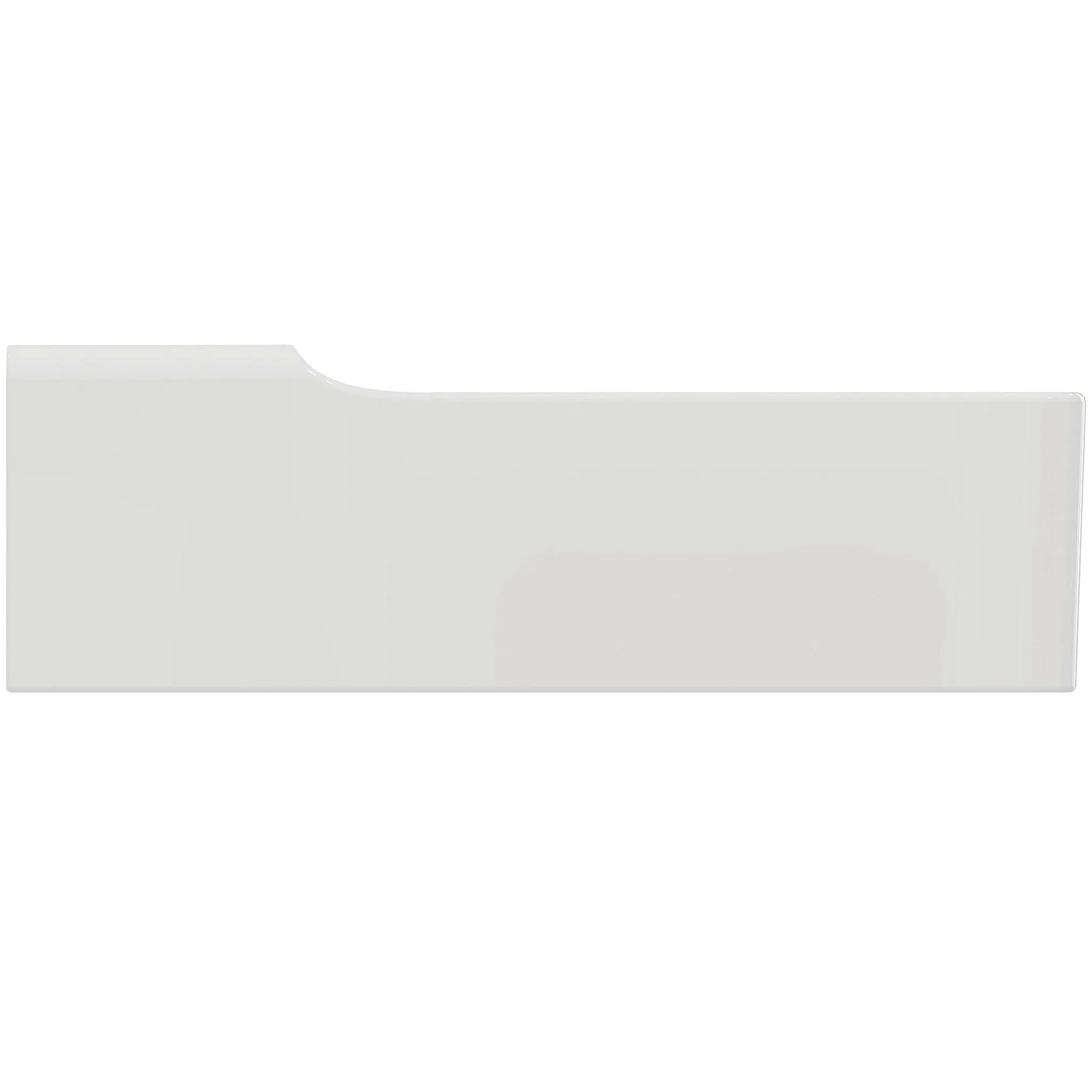 Waschbecken „Conca“ 100 × 45 × 14,5 cm in Weiß Waschbecken „Conca“ 100 × 45 × 14,5 cm in Weiß