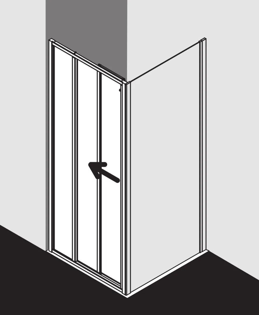 Kermi Duschdesign IBIZA 2000 ST3, 1750x750mm, Silber Mattglanz Kermi Duschdesign IBIZA 2000 ST3, 1750x750mm, Silber Mattglanz