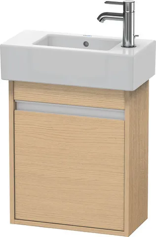 Duravit Waschtischunterschrank wandhängend „Ketho“ 45 × 55 × 22,5 cm Eiche Natur