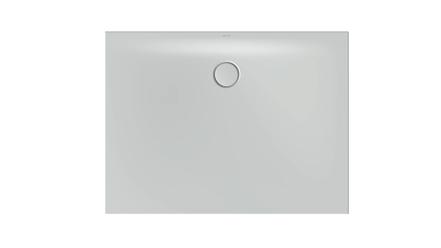 Bette rechteck Duschwanne „BetteFloor Side“ 1200 × 900 mm ohne Oberflächenbeschichtung, mit BetteGlasur Plus, ohne Wannenträger, in Manhattan