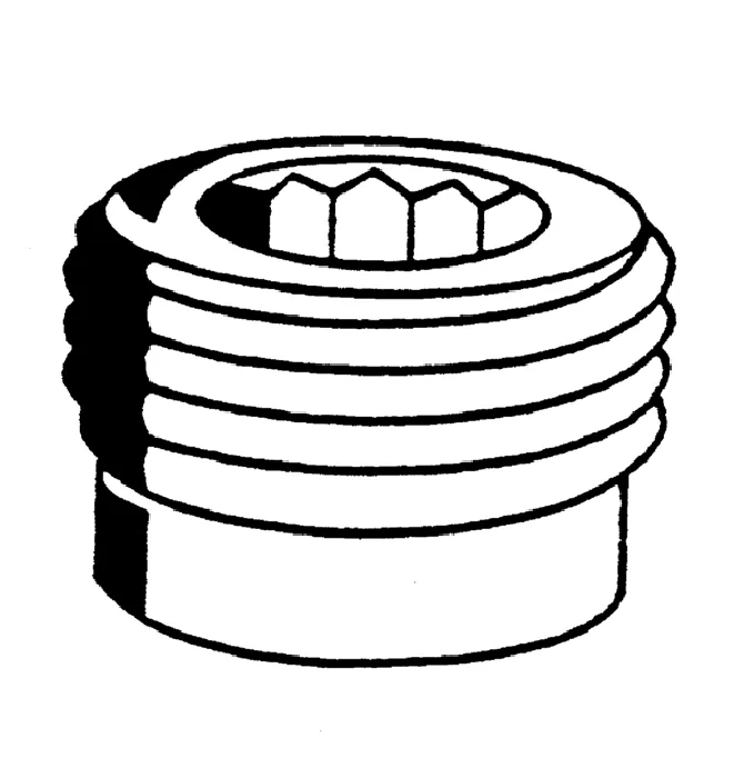 Adapter 12945, 1/2'' x 3/8'' Adapter 12945, 1/2'' x 3/8''