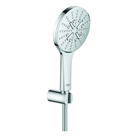 Wandhalterset Rainshower SmartActive 130 26581, 3 Strahlarten, Handbrausehalter, Brauseschlauch Silverflex 1500 mm, 9,5 l/min, chrom Wandhalterset Rainshower SmartActive 130 26581, 3 Strahlarten, Handbrausehalter, Brauseschlauch Silverflex 1500 mm, 9,5 l/min, chrom