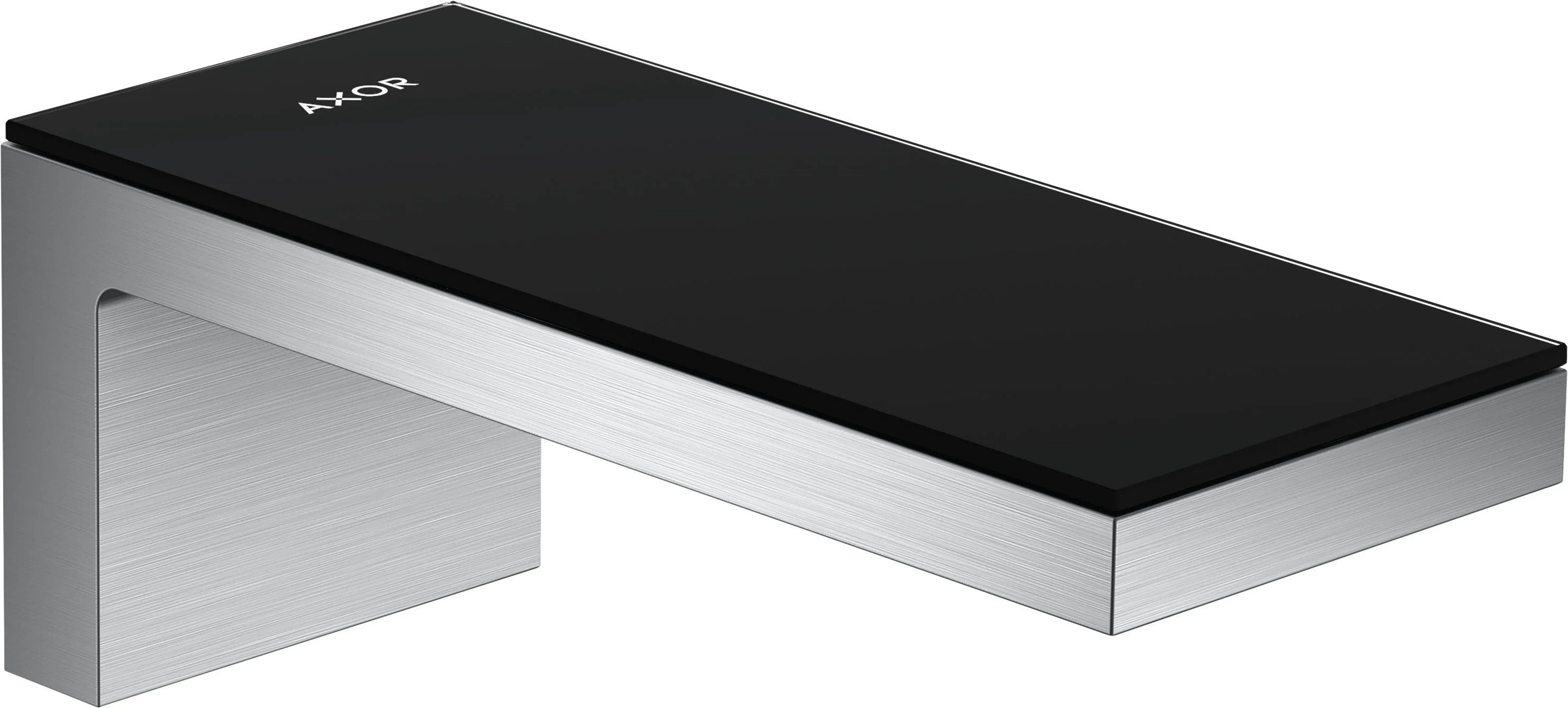 Hansgrohe AXOR MyEdition Platte 200 Glas schwarz abnehmbar