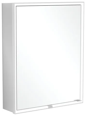 Villeroy & Boch Einbau-Spiegelschrank „My View Now“ 600 × 750 × 168 mm in White Matt, Anschlag links, links Villeroy & Boch Einbau-Spiegelschrank „My View Now“ 600 × 750 × 168 mm in White Matt, Anschlag links, links