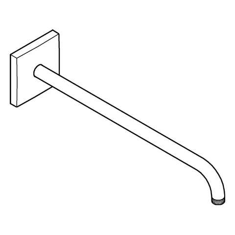 Grohe Rainshower Brausearm 26145, chrom, Ausladung 422 mm Grohe Rainshower Brausearm 26145, chrom, Ausladung 422 mm