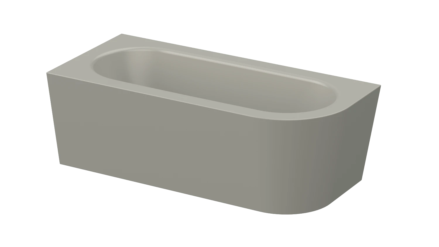 Bette rechteck Badewanne „BetteStarlet IV Silhouette“ 165 × 75 cm in Stone