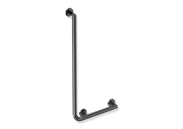 Winkelgriff des Systems 900, Edelstahl, PVD, waagerechte Länge 400 mm, senkrechte Länge 900 mm, D: 32 mm, Ausführung rechts, in Farbe CK (messing glänzend) Winkelgriff des Systems 900, Edelstahl, PVD, waagerechte Länge 400 mm, senkrechte Länge 900 mm, D: 32 mm, Ausführung rechts, in Farbe CK (messing glänzend)