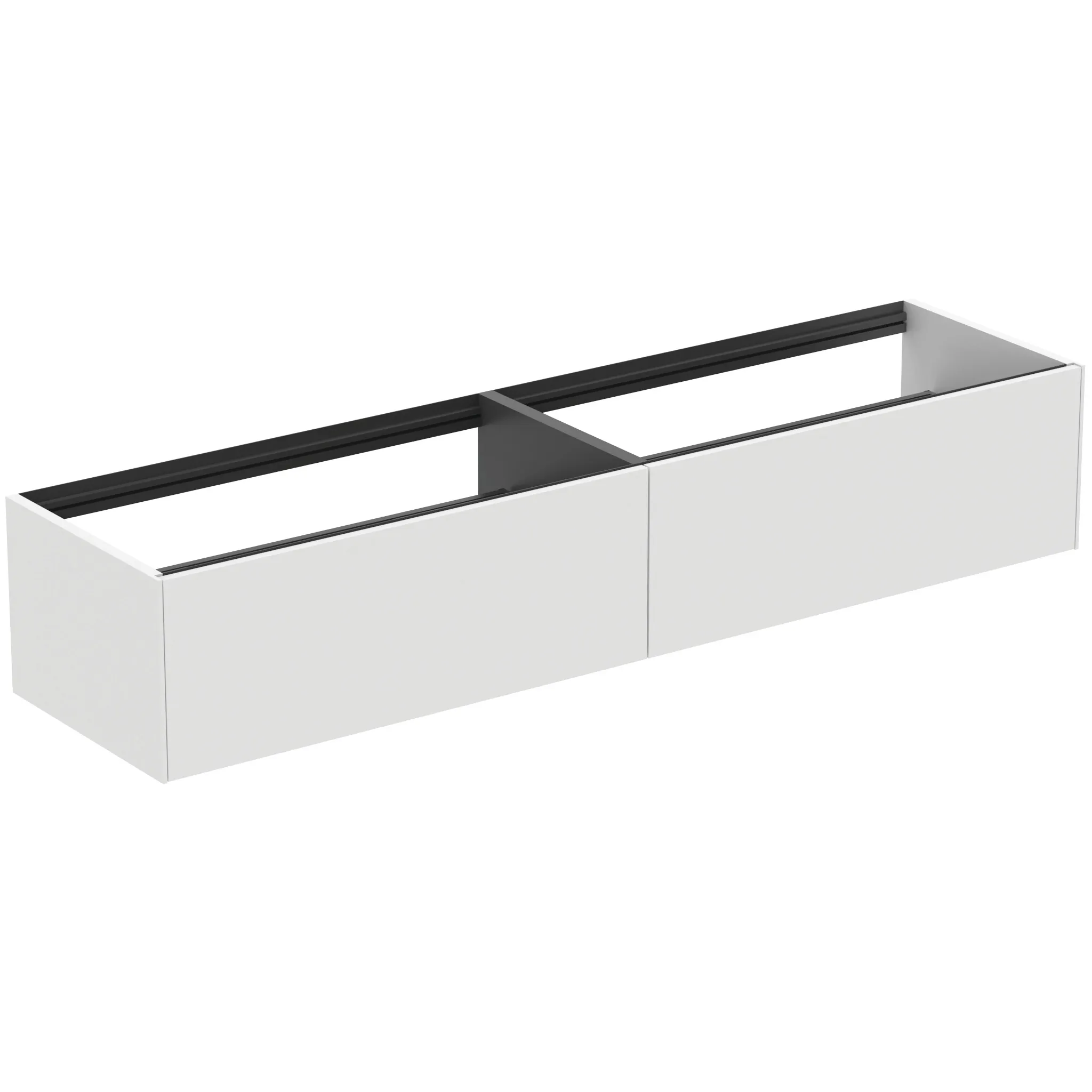 Ideal Standard Waschtischunterschrank „Conca“ 198,5 × 36 × 50,5 cm Weiß matt lackiert