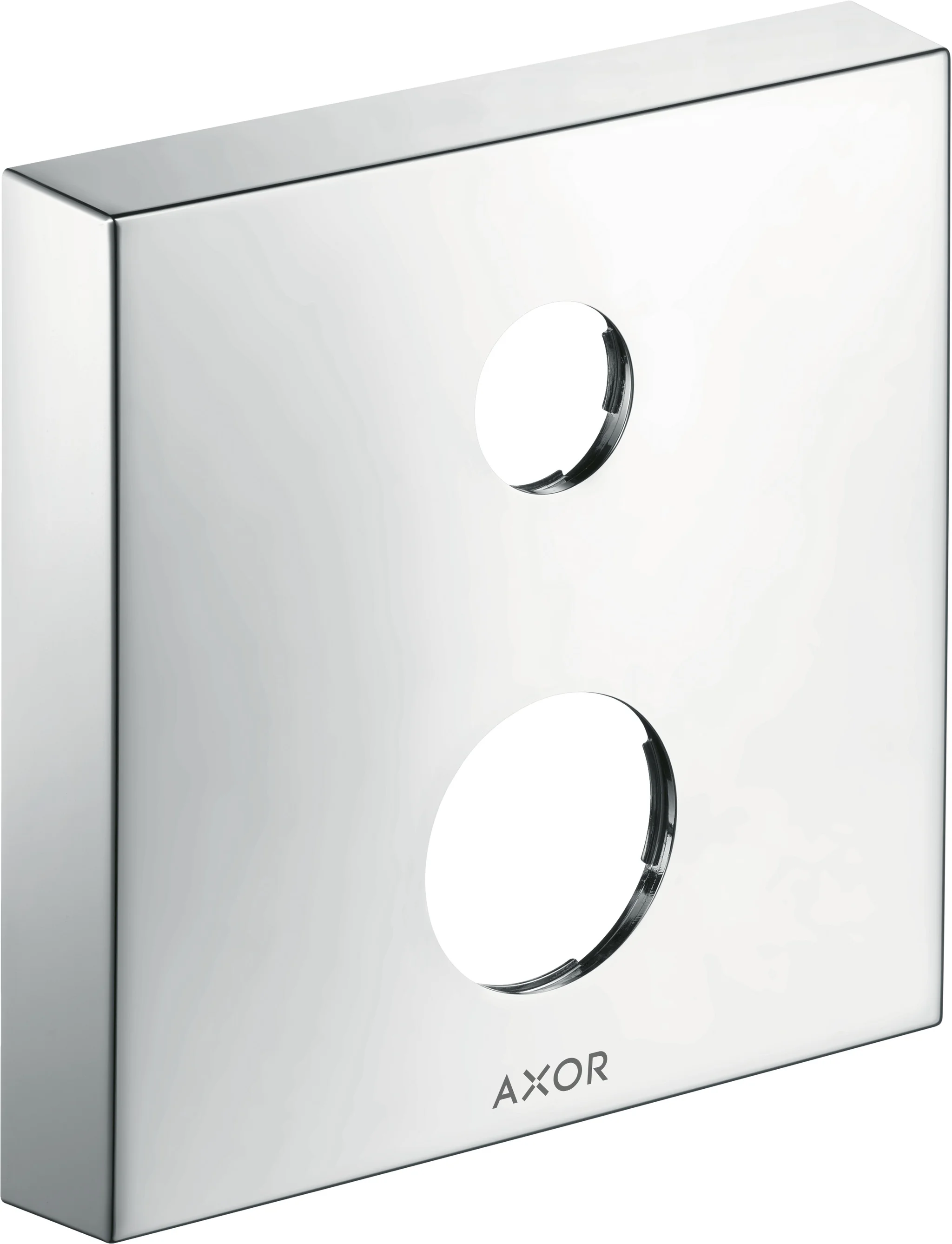 Hansgrohe AXOR Verlängerungsrosette eckig, Chrom, Durchmesser 170 mm, Höhe 33 mm, Metall