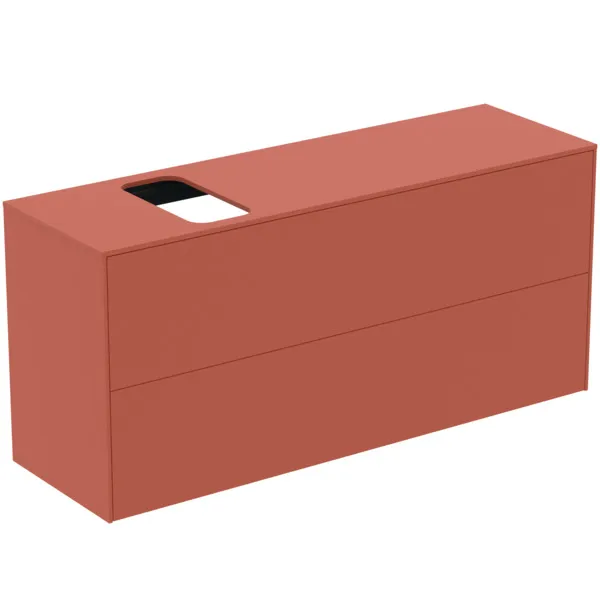 Ideal Standard Waschtischunterschrank „Conca“ 120,2 × 55 × 37,3 cm Sunset matt lackiert Ideal Standard Waschtischunterschrank „Conca“ 120,2 × 55 × 37,3 cm Sunset matt lackiert