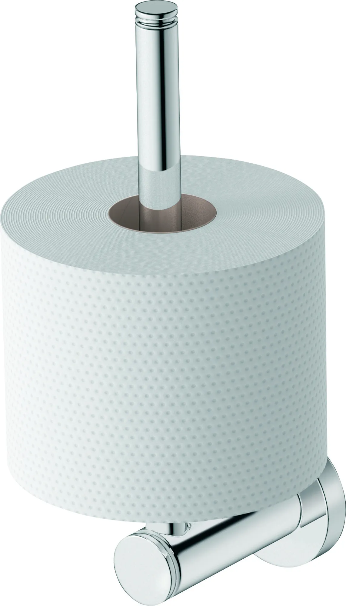 Duravit Reservetoilettenpapierhalter „D-Code“ 6 × 9,5 × 22 cm in chrom Befestigung sichtbar Duravit Reservetoilettenpapierhalter „D-Code“ 6 × 9,5 × 22 cm in chrom Befestigung sichtbar