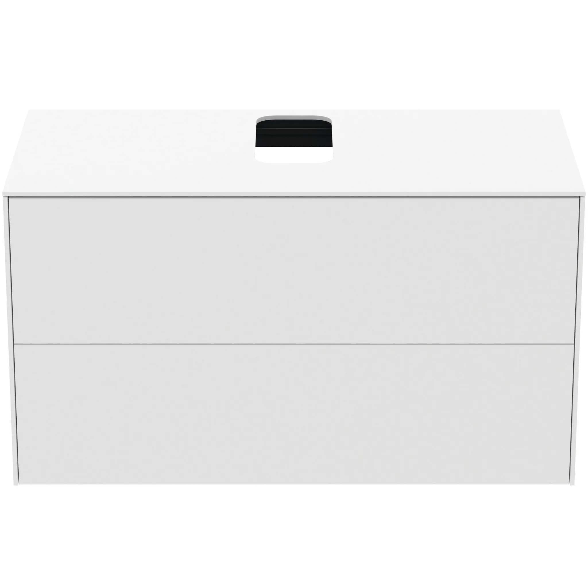 Ideal Standard Waschtischunterschrank Conca, 2 Auszüge, Weiß Ideal Standard Waschtischunterschrank Conca, 2 Auszüge, Weiß