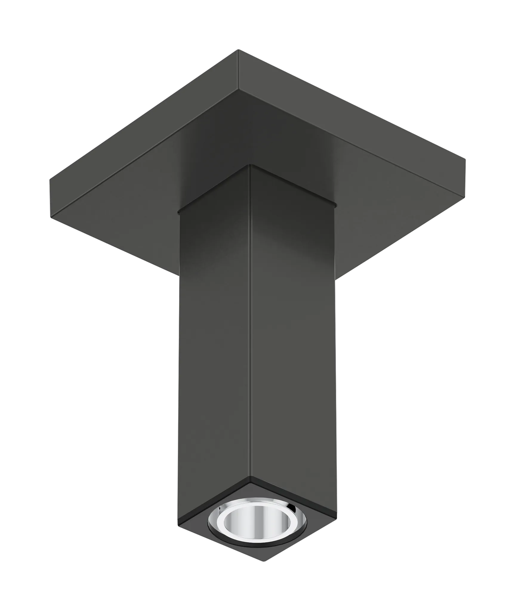 Hansgrohe Deckenanschluss E 10 cm, Brushed Black Chrome