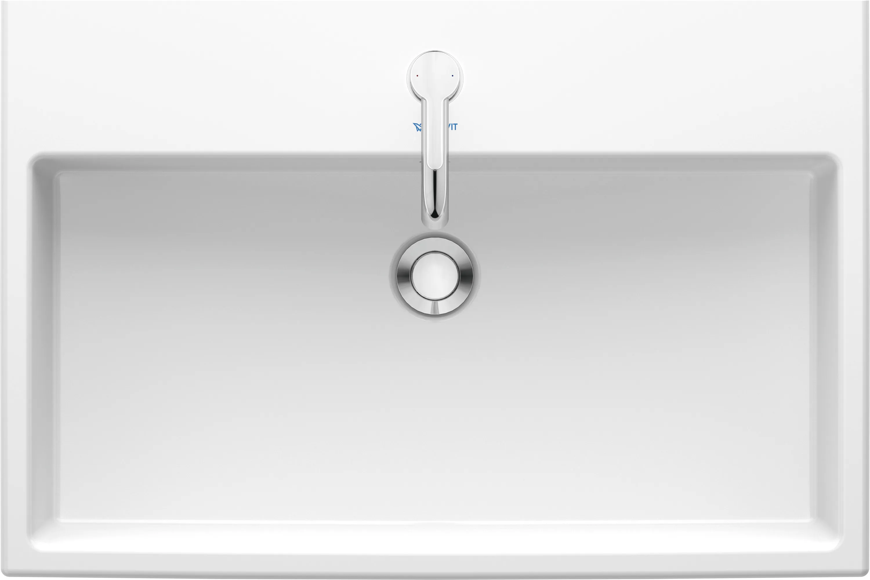 Wandwaschtisch „Vero Air“, mit Überlauf, Hahnlochposition mittig Wandwaschtisch „Vero Air“, mit Überlauf, Hahnlochposition mittig