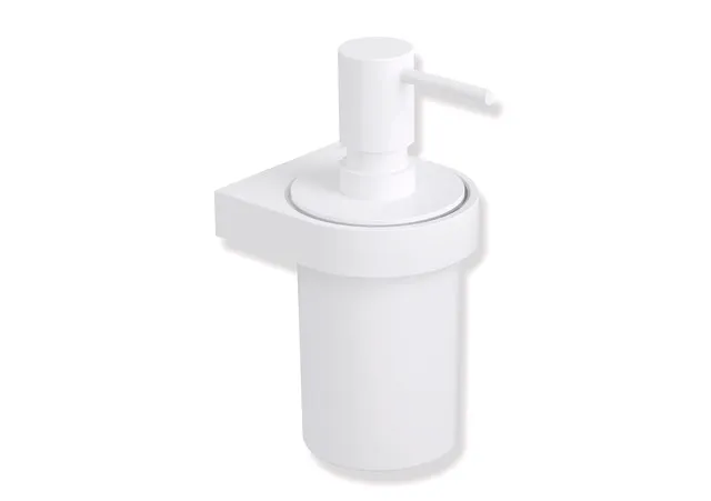 Seifensp. Kst. m. Halter Sys 800, Halter Plvb. weiß tiefmatt/wem Seifensp. Kst. m. Halter Sys 800, Halter Plvb. weiß tiefmatt/wem