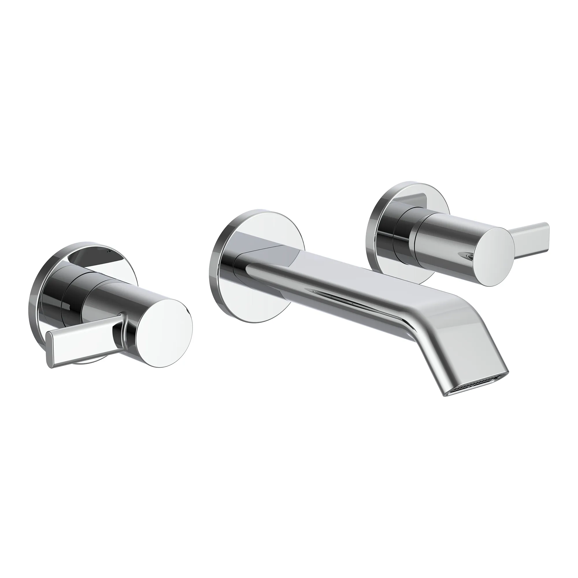 3-Loch Waschtischmischer Unterputz MEDA Festauslauf Ausladung 150 mm chrom 3-Loch Waschtischmischer Unterputz MEDA Festauslauf Ausladung 150 mm chrom