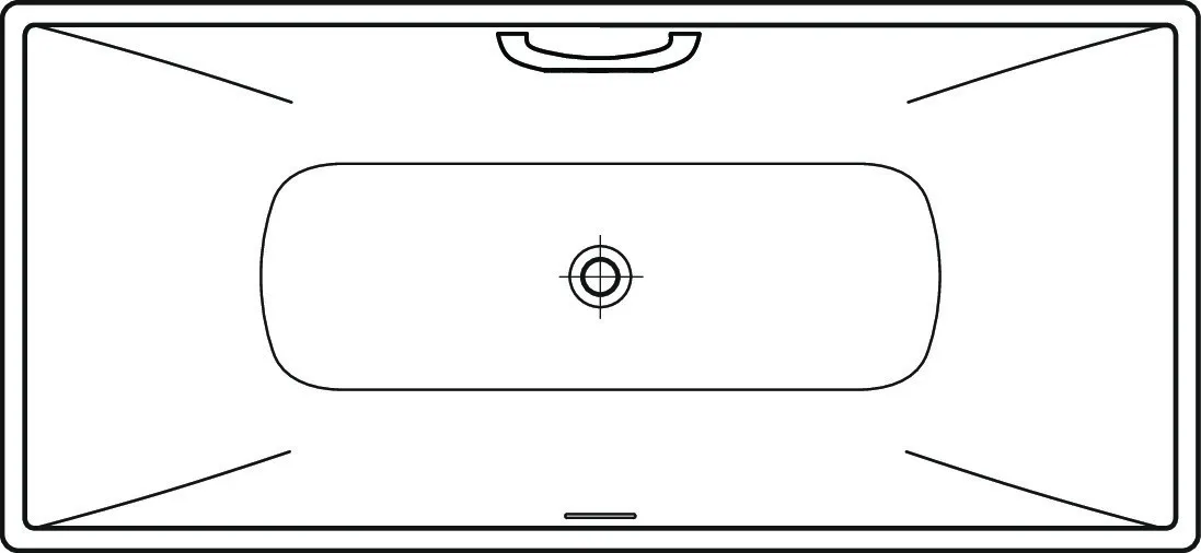 Duravit Badewannengriff 792804 31,1 cm in chrom Duravit Badewannengriff 792804 31,1 cm in chrom