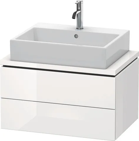 Duravit Waschtischunterschrank wandhängend „L-Cube“ 72 × 40 × 47,7 cm Weiß Hochglanz Duravit Waschtischunterschrank wandhängend „L-Cube“ 72 × 40 × 47,7 cm Weiß Hochglanz