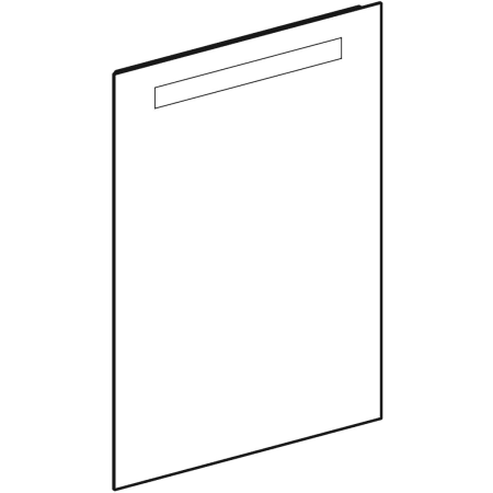 Geberit Spiegel „Option“ 50 × 70 cm, rechteckig