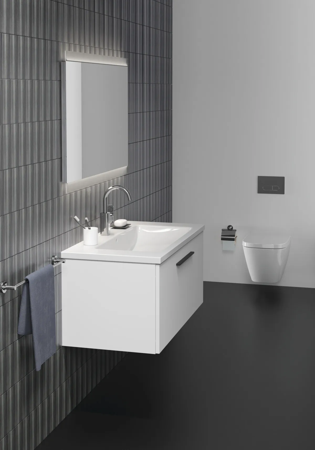 Ideal Standard i.life B Möbelwaschtischunterschrank 1 Auszug weiß matt 1000x505x440 mm Ideal Standard i.life B Möbelwaschtischunterschrank 1 Auszug weiß matt 1000x505x440 mm