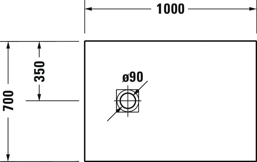 Duravit rechteck Duschwanne „Sustano“ 100 × 70 cm in Greige Matt Duravit rechteck Duschwanne „Sustano“ 100 × 70 cm in Greige Matt