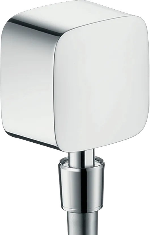 Schlauchanschluss Fixfit DN15 chrom mit Kugelgelenk und Rückflussverhinderer Schlauchanschluss Fixfit DN15 chrom mit Kugelgelenk und Rückflussverhinderer