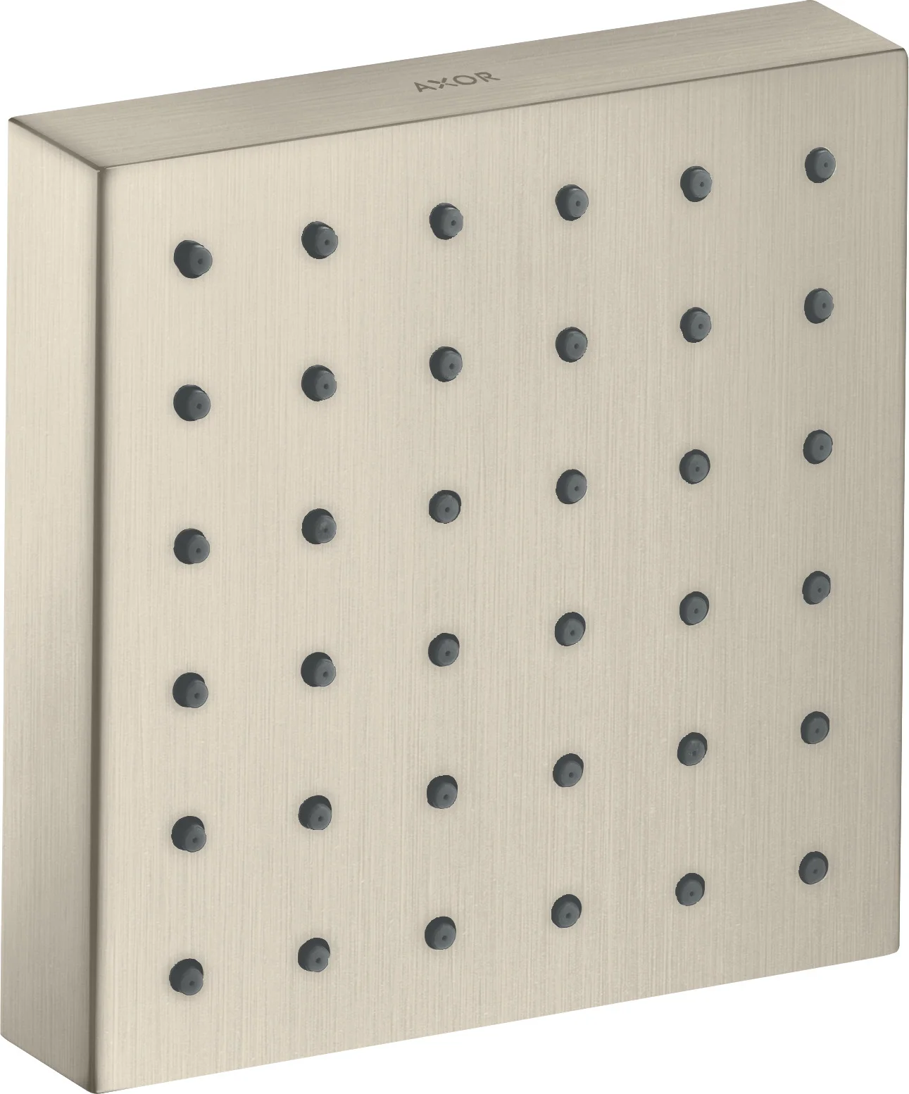 Hansgrohe AXOR ShowerSolutions Brausemodul 120/120 Unterputz eckig, Brushed Nickel Hansgrohe AXOR ShowerSolutions Brausemodul 120/120 Unterputz eckig, Brushed Nickel